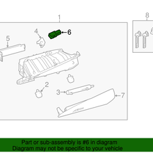 Genuine Toyota Glove Box Lamp 81080-33290