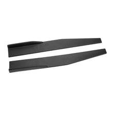 Auto Car 74.5cm Carbon Fiber Side Skirts Rocker Splitters Diffuser Winglet Wings