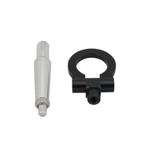 1x Black Car Front Bumper T2 Screw Aluminum CNC Tow Towing Hook Race Accessories