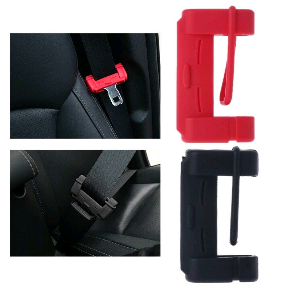 SUV Car Seat Belt Buckle Silicone Cover Avoid Collision Anti-Scratch Universal