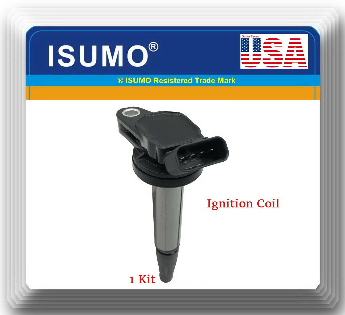 1 X Ignition Coil Fits: OEM# 90919-02252 Lexus Pontiac Scion Toyota 2008-2019