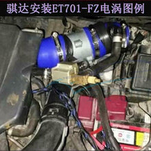 Car Electric Turbo Charger Boost Air Intake Fan + Brushless 50A ESC 52000RPM Max