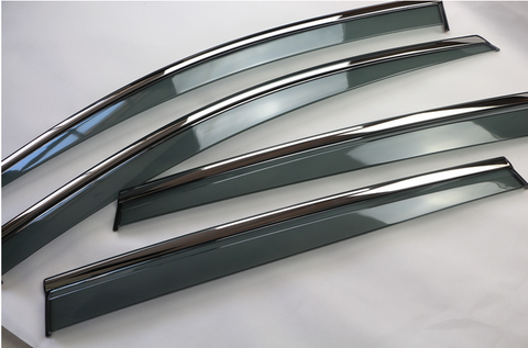 For Nissan Rogue Window Wind Sun Rain Guard Deflectors Visor Shades 2014-2020
