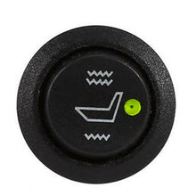 2x Car Seat Heater Switch 3Pin Round Heated Rocker Hi-Low On/Off Control 20A 12V