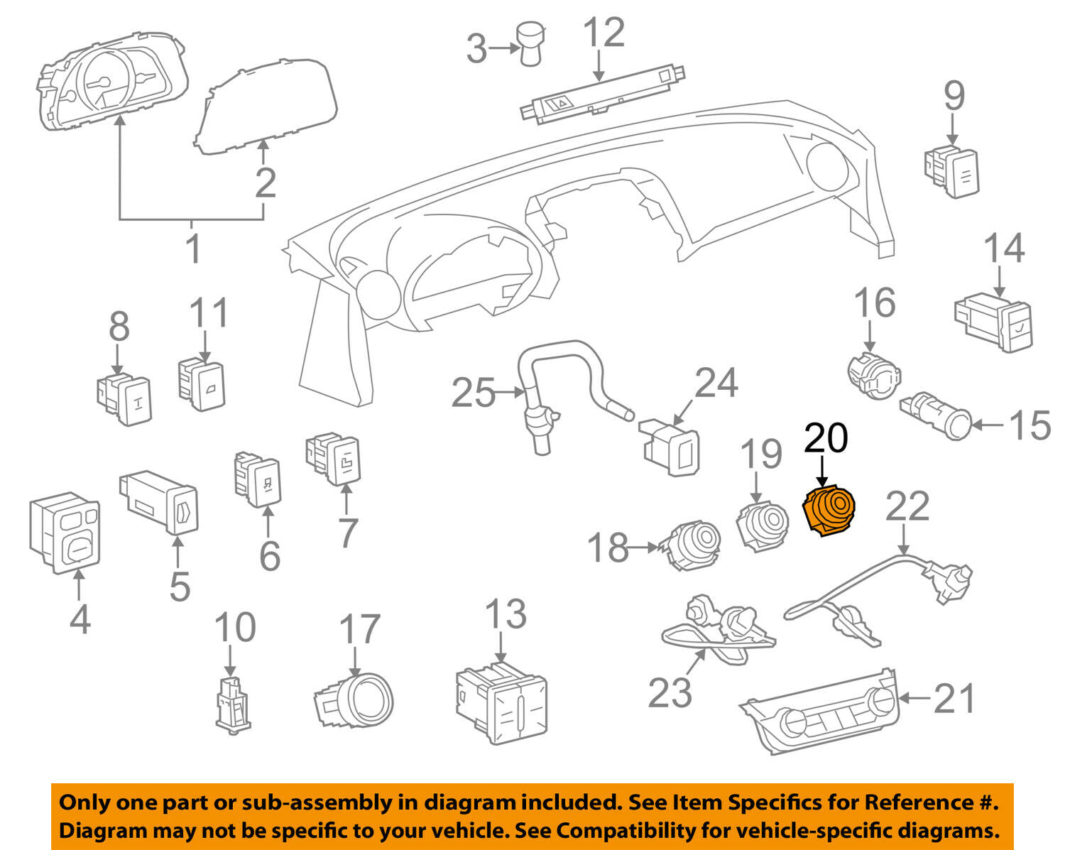 TOYOTA OEM Corolla-Climate Control Unit Temperature Fan Heater A/C 559030R020