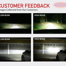 6x Combo LED Headlight High Low Beam Fog Lights for Toyota Tacoma 16-2020