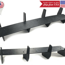 32" Bumper Diffuser Valence Wind Blade Extension Splitter 4 Shark Fin For Toyota