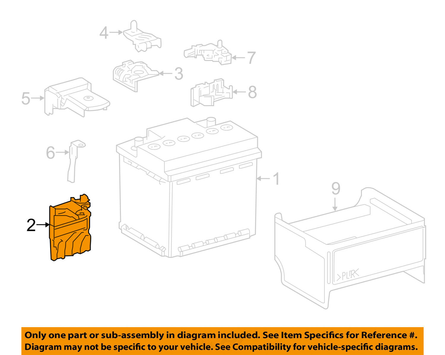 TOYOTA OEM 16-18 Prius 1.8L-L4-Fusible Link 8262047090