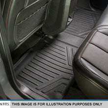 SMARTLINER Floor Mats Cargo Liner For Nissan Rogue 14-20 Black A0151/B0151/D0237