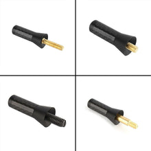1.4" 3.5cm Carbon Fiber Screw Aluminum Car Short Stubby Mast Antenna Accessories