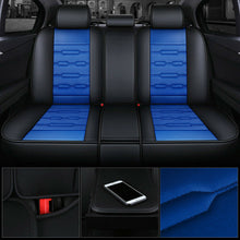 Car Seat Cover Top Leather Cushion All Weather Protector Front&Rear Waterproof