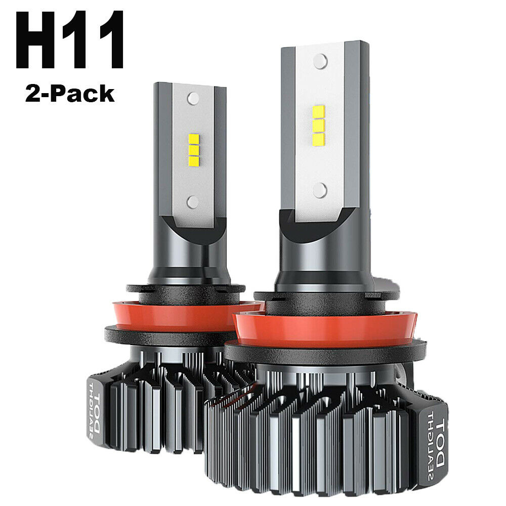 SEALIGHT H11 LED Headlight Bulb for Honda Accord 2008-2017 Pilot 2006-2019 6000K