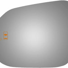 New Flat Driver Side Replacement Mirror Glass For 2018-2020 Toyota Camry