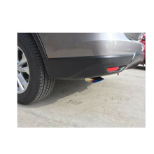 For 14-20 Toyota Corolla Stainless Tail Exhaust Muffler Tip End Pipe Baking blue