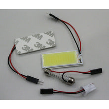 2x DC 12V Bright White 36-COB LED Xenon HID Dome Light Bulb Interior Panel Lamp