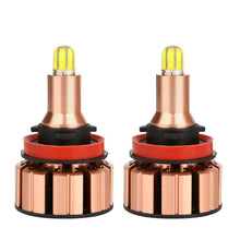 IRONWALLS H11 LED Headlight Bulbs Conversion Kit 2000W 300000LM 6000K Hi/Lo Beam