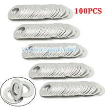 100 PC OIL DRAIN PLUG WASHER OEM BLUE GASKETS(P/N 90430-12031) FOR TOYOTA/LEXUS