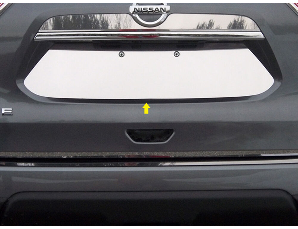 QAA LP14535 For Nissan Rouge 2014-2020 Stainless Steel License Plate Bezel 1Pc