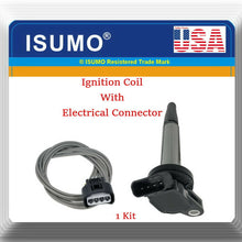 1 X Ignition Coil W/Connector Fits: OEM# 90919-02252 Lexus Pontiac Scion Toyota