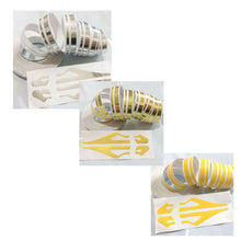 Striping Pin Stripe Steamline Double Line Tape 12mm Car Body Vinyl Decal Sticker