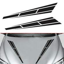 New Racing Decal Sticker Car Black Stripe Sport Auto Hood Bonnet Sticker 80x12cm