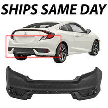 NEW Primered Rear Bumper Cover Replacement for 2016-2020 Honda Civic Coupe 16-20