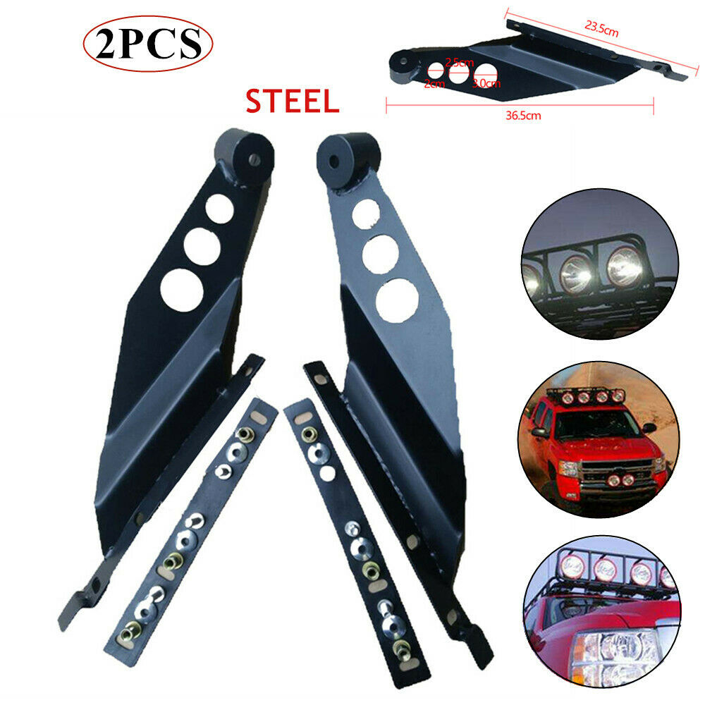 Suv Off-road Modified Roof LED Light Strip Bracket Car Upper Bar Mounting Stand