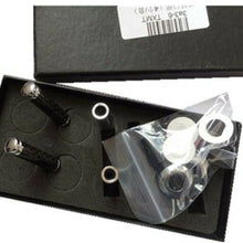 4Pcs Carbon Fibre Interior Insert Door Lock Knob Pins Kit For Car Truck SUV Auto