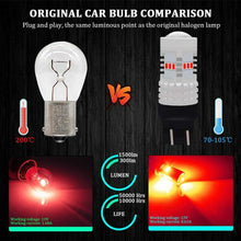 7440R 7443R 7444 LED Stop Brkae Light Tail Light Parking Lamp Error Free RED