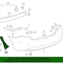 Genuine Toyota Side Seal 52592-02261