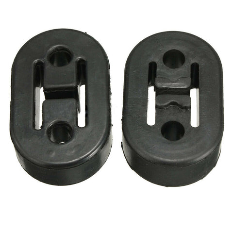 2 PCS Auto Car Exhaust Mount Repair Hanger Bracket Heavy Duty Rubber Replacement