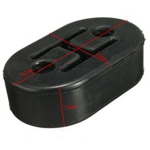 2x Car SUV Bike Exhaust Mount Repair Hanger Bracket Rubber Replacement Durable