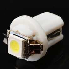 10pcs T5 B8.5D White Car Gauge LED Dashboard Instrument Cluster Gauge Light Bulb