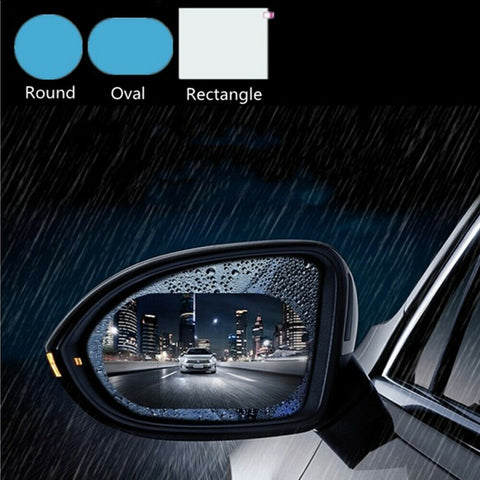 Car Auto Anti Water Mist Film Anti Fog Rainproof Rearview Mirror Protector Film