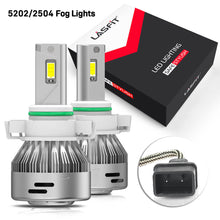 LASFIT 60W LED Headlight Bulbs High/Low Beam/Fog Light H11 9005 9006 9012 H7 H4