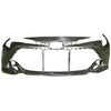 TO1000446 New Replacement Front Bumper Cover Fits 2019-2020 Toyota Corolla