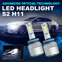 H11 H8 H9 LED Headlight Kit Low Beam Bulbs Super Bright 6000K 60Days Free Return