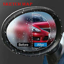 2x Car Anti Fog Anti-glare Rainproof Rearview Mirror Trim Film Cover Universal