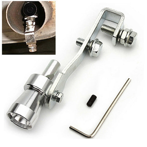 Blow off Valve Noise Turbo Sound Whistle Simulator Muffler Tip Exhaust Tool zj