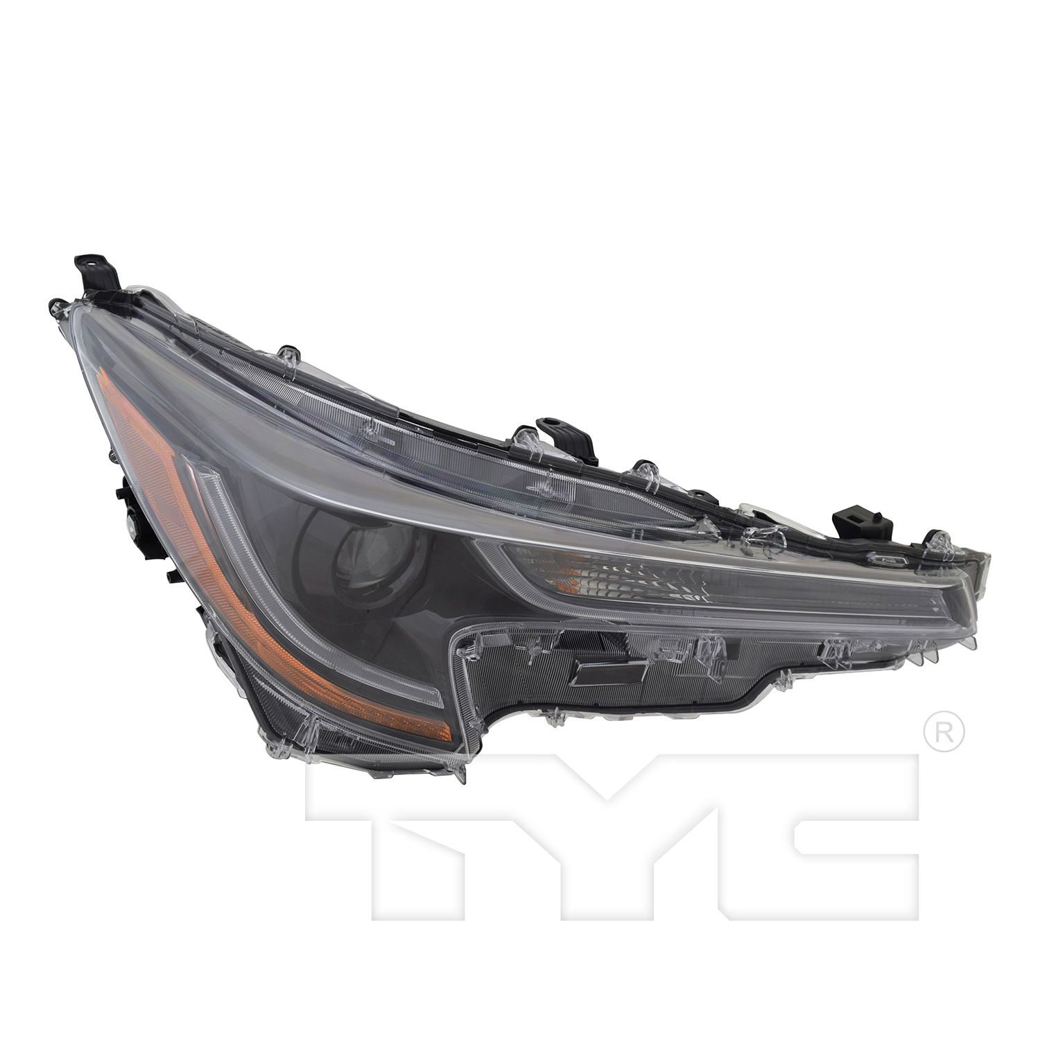 TYC Right LED Headlight For Toyota Corolla L/LE US Built 2020-2020 Models