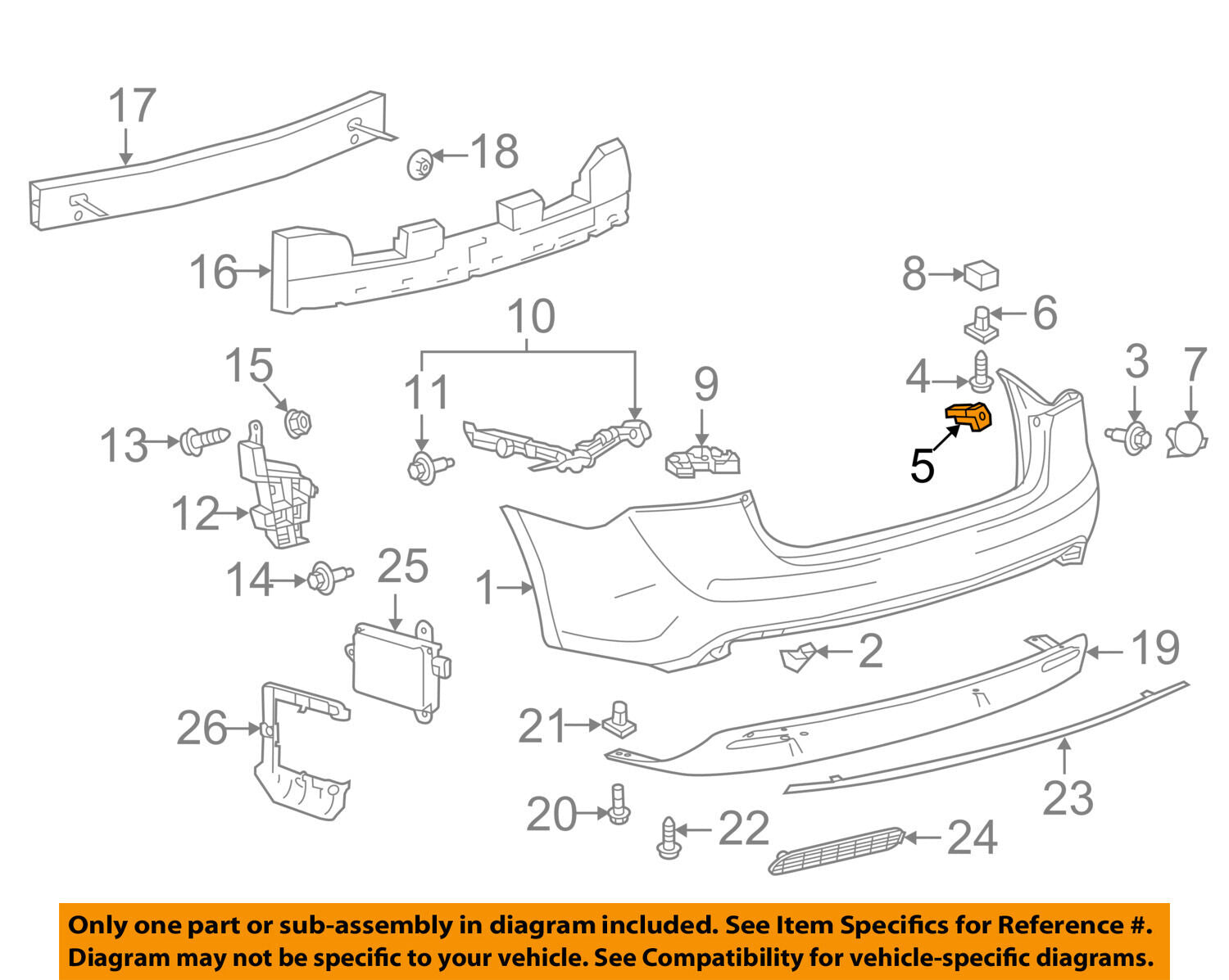 TOYOTA OEM Rear Door-Reinforcement Grommet 9018906227