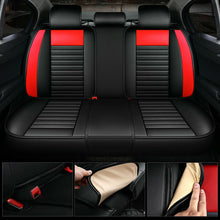 Car SUV Seat Covers Cushions Set Leather Front Rear Protector Universal US Stock