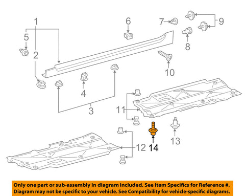 TOYOTA OEM-Headlamp Assembly Bolt 90109A0061