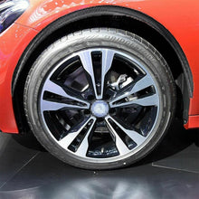 2PCS 28.7" Carbon Fiber Car Wheel Eyebrow Arch Trim Lips Fender Flares Protector
