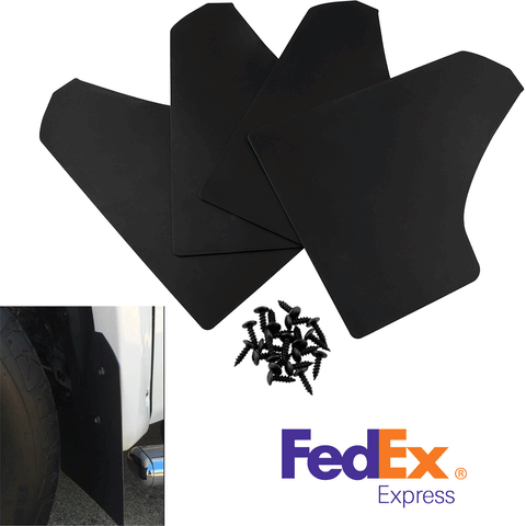 4pcs Car Mud Flaps Mudguards Splash Guards Front & Rear Wheel Protector 15x11.6