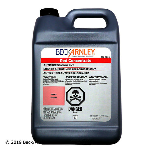 Engine Coolant / Antifreeze Beck/Arnley 252-1002