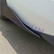 2x Universal 47cm Car Side Skirt Winglet Rear Bumper Corner Spoiler Lip Diffuser
