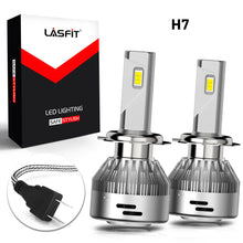 LASFIT 60W LED Headlight Bulbs High/Low Beam/Fog Light H11 9005 9006 9012 H7 H4