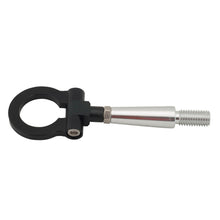 1x Black Car Front Bumper T2 Screw Aluminum CNC Tow Towing Hook Race Accessories