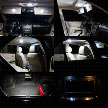 11 x Xenon White LED Interior Light Package Kit Deal Best For Rogue 2014 - 2020